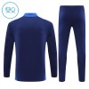 Al Nassr Training Sweatshirts Quarter-zip 2024-25 Blaue Für Kinder
